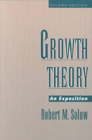 Imagen del vendedor de Growth Theory : An Exposition a la venta por GreatBookPricesUK