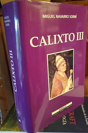 Imagen del vendedor de ALFONSO DE BORJA , PAPA CALIXTO III en la perspectiva de sus relaciones con Alfonso el Magnnimo a la venta por Libros Dickens