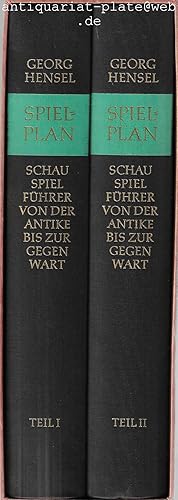 Spielplan. Schauspielführer von der Antike bis zur Gegenwart. Teil I / Teil II.