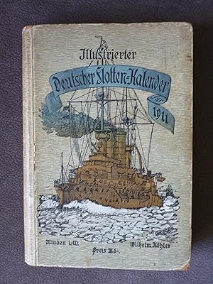Illustrierter Deutscher Flotten-Kalender für 1911.