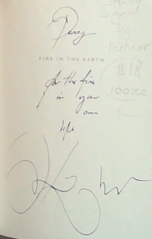 Seller image for Fire in the Earth [Signed] for sale by Chapter 1
