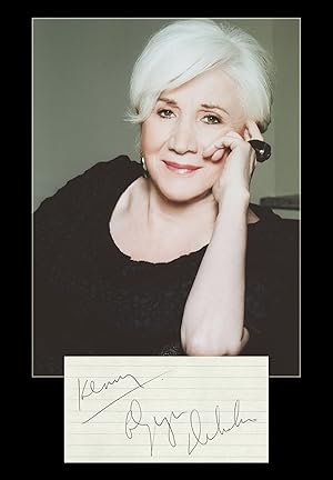 Seller image for Olympia Dukakis (1931-2021) - Signed card + Photo - 1988 for sale by PhP Autographs