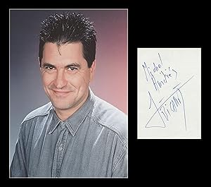 Image du vendeur pour Jean-Marie Bigard - Autographe obtenu en personne + Photo mis en vente par PhP Autographs