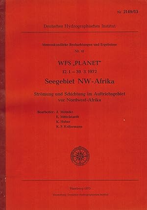 WFS "Planet" 12.1.-30. 3. 1972 Seegebiet Nordwest-Afrika