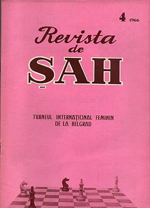 Revista de Sah 1966 Hefte 4, 5 und 6 (3 Hefte)