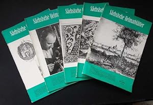 Sächsische Heimatblätter Heft 1 , 2 3 4 , 5 aus 1970 = Einzelheftverkauf siehe Beschreibung