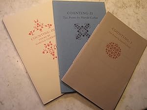 Bild des Verkufers fr Counting: I, II, and III - 3 volumes as a set zum Verkauf von Craftsbury Antiquarian Books