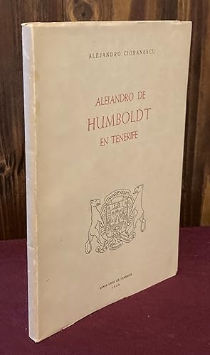 Seller image for Alejandro de Humboldt en Tenerife for sale by Palimpsest Scholarly Books & Services