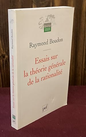 Immagine del venditore per Essais sur la thorie gnrale de la rationalit: Action sociale et sens commun (Quadrige) venduto da Palimpsest Scholarly Books & Services