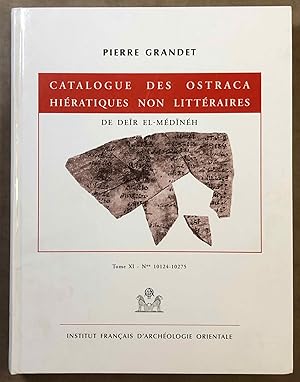 Seller image for Catalogue des ostraca hiratiques non littraires de Deir el-Medneh. Tome XI: Nos 10124-10275 for sale by Meretseger Books