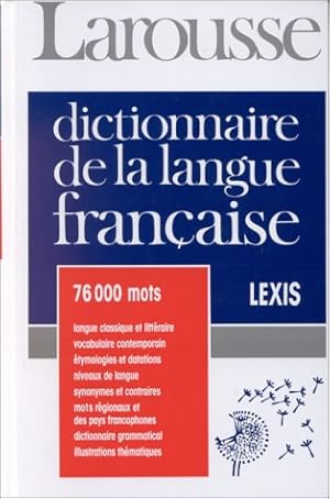 Imagen del vendedor de Lexis: Larousse De La Langue Francaise (Dictionnaire) a la venta por Gabis Bcherlager