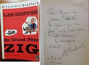 Seller image for Les CONTES DU GRAND PERE ZIG Canard Enchaine DEDICACE Envoi for sale by CARIOU1