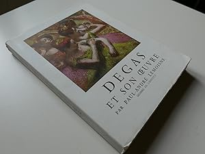 Seller image for DEGAS ET SON OEUVRE for sale by Librairie Christian Chaboud