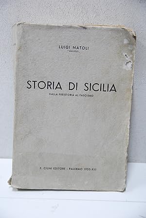 Seller image for storia di sicilia dalla preistoria al fascismo for sale by STUDIO PRESTIFILIPPO NUNZINA MARIA PIA