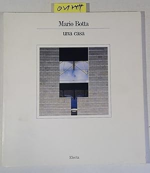 Bild des Verkufers fr Mario Botta: Una casa (Italian Edition) zum Verkauf von Antiquariat Trger