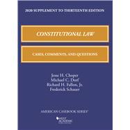 Seller image for Constitutional Law: Cases, Comments, and Questions, 13th, 2020 Supplement for sale by eCampus