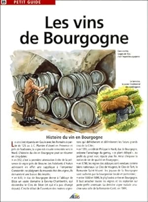 Immagine del venditore per Les Vins de Bourgogne - Florence Kennel venduto da Book Hmisphres