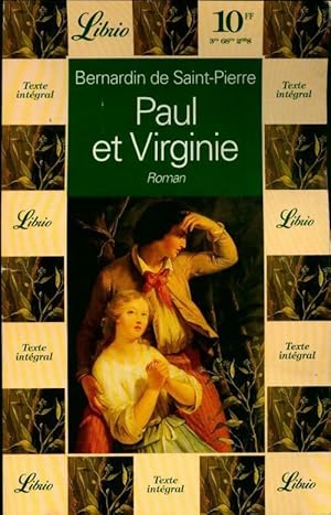 Image du vendeur pour Paul et Virginie - Jacques-Henri Bernardin de Saint Pierre mis en vente par Book Hmisphres