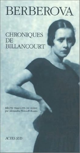 Seller image for Chroniques de Billancourt - Nina Berberova for sale by Book Hmisphres