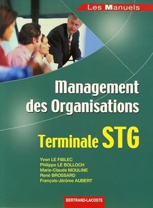 Management des organisations terminale STG - Collectif