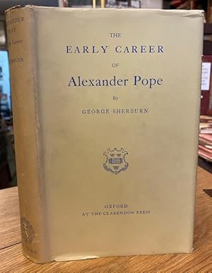 Bild des Verkufers fr The Early Career of Alexander Pope zum Verkauf von Foster Books - Stephen Foster - ABA, ILAB, & PBFA