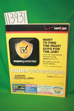 Image du vendeur pour Auburn Moravia Area Code 315 New York 2009 - 2010 Verizon Super Yellow Pages mis en vente par Princeton Antiques Bookshop