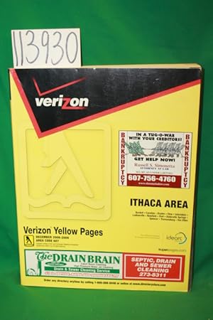 Image du vendeur pour Ithaca New York Area Code 607 2008 - 2009 Verizon Yellow Pages Phone Book mis en vente par Princeton Antiques Bookshop