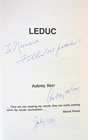 Seller image for Leduc for sale by Ken Jackson