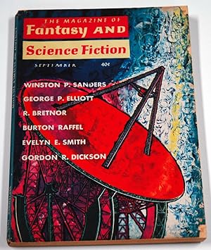Bild des Verkufers fr The Magazine of Fantasy and Science Fiction Digest September 1960 zum Verkauf von Preferred Books