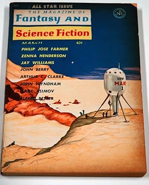 Bild des Verkufers fr THE MAGAZINE OF FANTASY AND SCIENCE FICTION MARCH 1961 zum Verkauf von Preferred Books