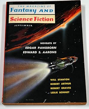 Bild des Verkufers fr The Magazine of Fantasy and Science Fiction September 1959 zum Verkauf von Preferred Books