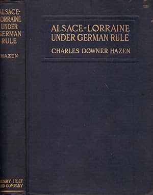 Alsace-Lorraine Under German Rule