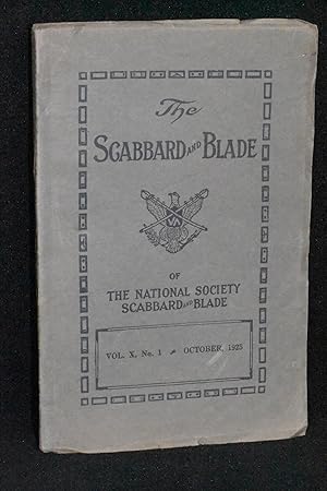 The Scabbard and Blade; Vol. X, No. 1, October, 1925