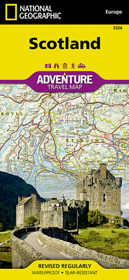 Bild des Verkufers fr Scotland Adventure Travel Map (Sheet Map, Folded) zum Verkauf von BargainBookStores