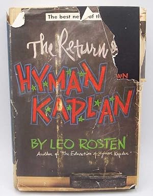 Seller image for The Return of Hyman Kaplan for sale by Easy Chair Books