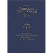 Imagen del vendedor de American Public School Law (Higher Education Coursebook) a la venta por eCampus