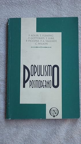 Seller image for POPULISMO POSMODERNO for sale by Ernesto Julin Friedenthal