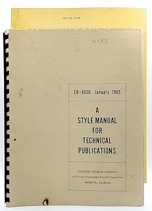 A Style Manual for Technical Publications (ER-800 January, 1965)