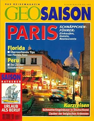 Bild des Verkufers fr GEO Saison. Das Reisemagazin. Heft Juni 1996. zum Verkauf von Online-Buchversand  Die Eule