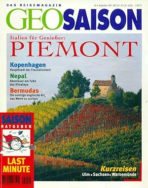 Bild des Verkufers fr GEO Saison. Das Reisemagazin. Heft September 1995. zum Verkauf von Online-Buchversand  Die Eule