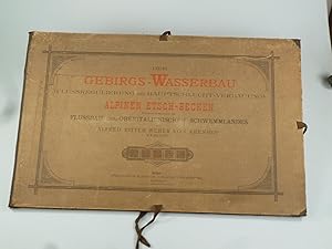 Seller image for Der Gebirgs-Wasserbau im alpinen Etsch-Becken und seine Beziehungen zum Flussbau des oberitalienischen Schwemmlandes. for sale by Antiquariat Dorner