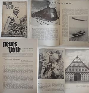 Bild des Verkufers fr Neues Volk. Bltter des Rassenpolitischen Amtes der NSDAP. Heft 8, 1. Ernting 1935, 3.Jahrgang * folgen der R a s s e n m i s c h u n g zwischen Weien und Negern Dieses Buch wird von uns nur zur staatsbrgerlichen Aufklrung und zur Abwehr verfassungswidriger Bestrebungen angeboten (86 StGB) zum Verkauf von Galerie fr gegenstndliche Kunst