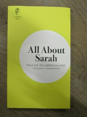 Seller image for ALL ABOUT SARAH for sale by Happyfish Books