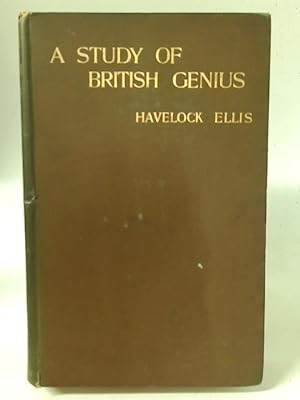 Image du vendeur pour A Study of British Genius mis en vente par World of Rare Books