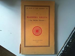 Bild des Verkufers fr Majjhima Nikaya : Les Moyens discours. TOME I zum Verkauf von JLG_livres anciens et modernes