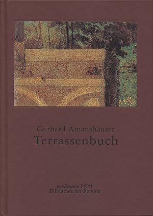 Bild des Verkufers fr Terrassenbuch. zum Verkauf von Antiquariat Lenzen