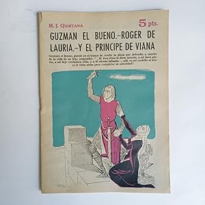 NOVELAS Y CUENTOS Nº 1607: GUZMÁN EL BUENO. ROGER DE LAURIA. EL PRINCIPE DE VIANA