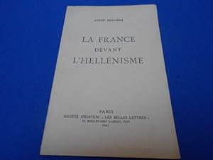 Seller image for La France devant l'hllnisme for sale by Emmanuelle Morin