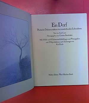 Seller image for Ein Dorf - Poetische Dokumentation einer aussterbenden Lebensform for sale by biblion2