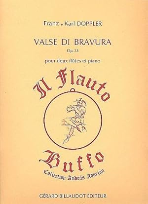 Bild des Verkufers fr Valse di Bravura op.33pour 2 flutes et piano : parties zum Verkauf von AHA-BUCH GmbH